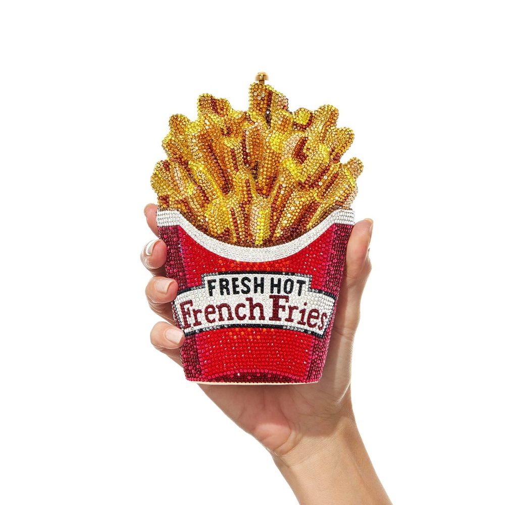 Judith Leiber Fresh Hot French Fries Clutch - Picture 2 of 4